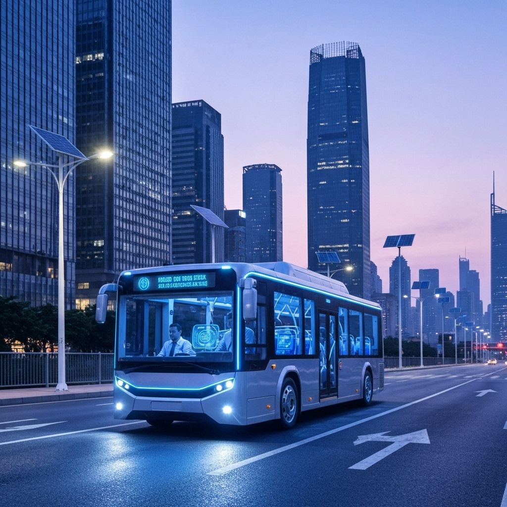 Rewolucja w transporcie publicznym - miasta testują autonomiczne autobusy